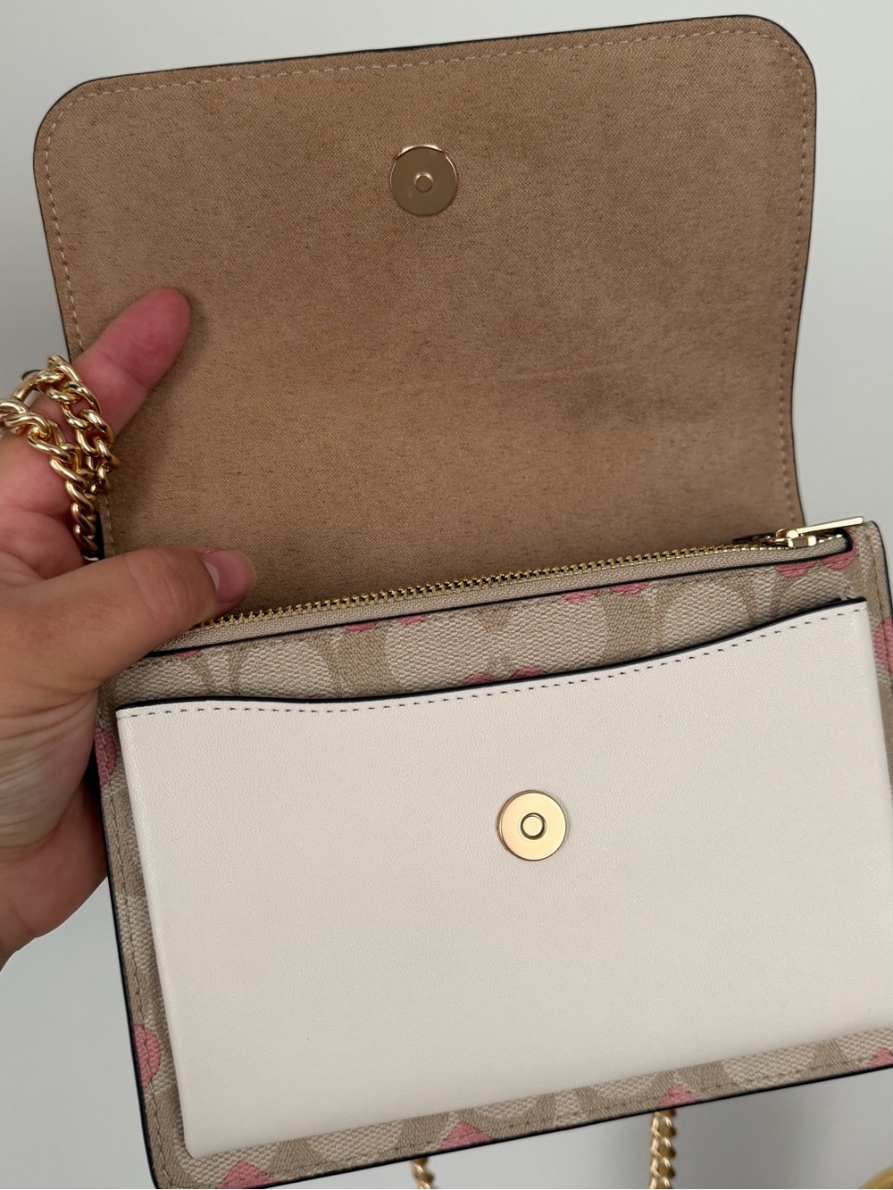 Coach Mini Klare in Heart Print - Picture 6 of 9